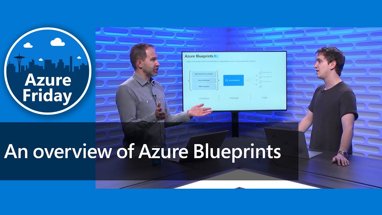 Обзор Azure Blueprints | Azure Friday