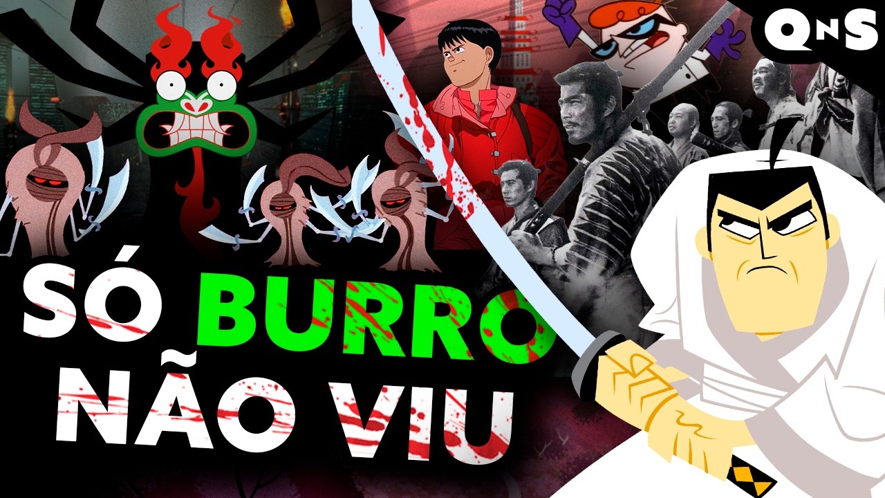 ISSO ERA MESMO UM DESENHO INFANTIL??? Samurai Jack e a filosofia cyber-zen