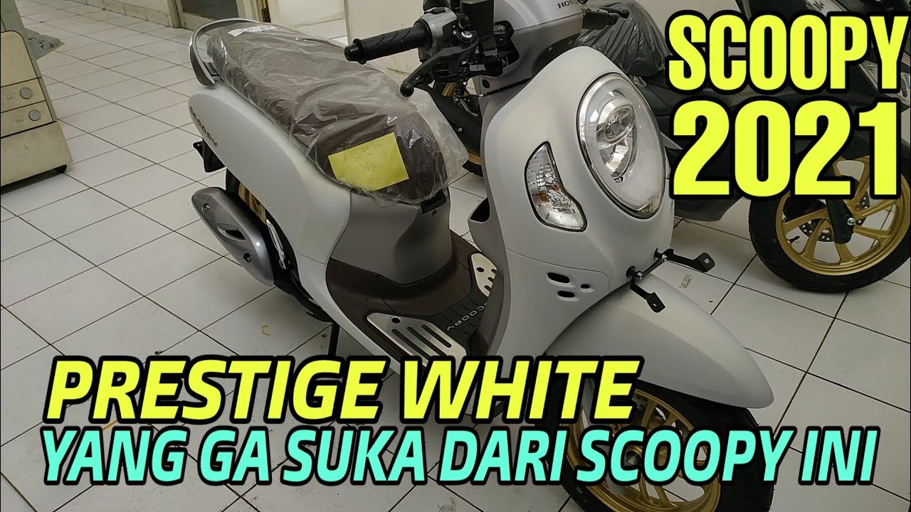 NEW SCOOPY 2021 PRESTIGE WHITE