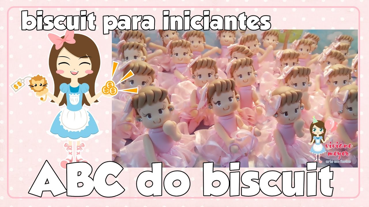 Quer aprender biscuit? Vou te ensinar passo a passo! Biscuit para iniciantes: ABC do biscuit