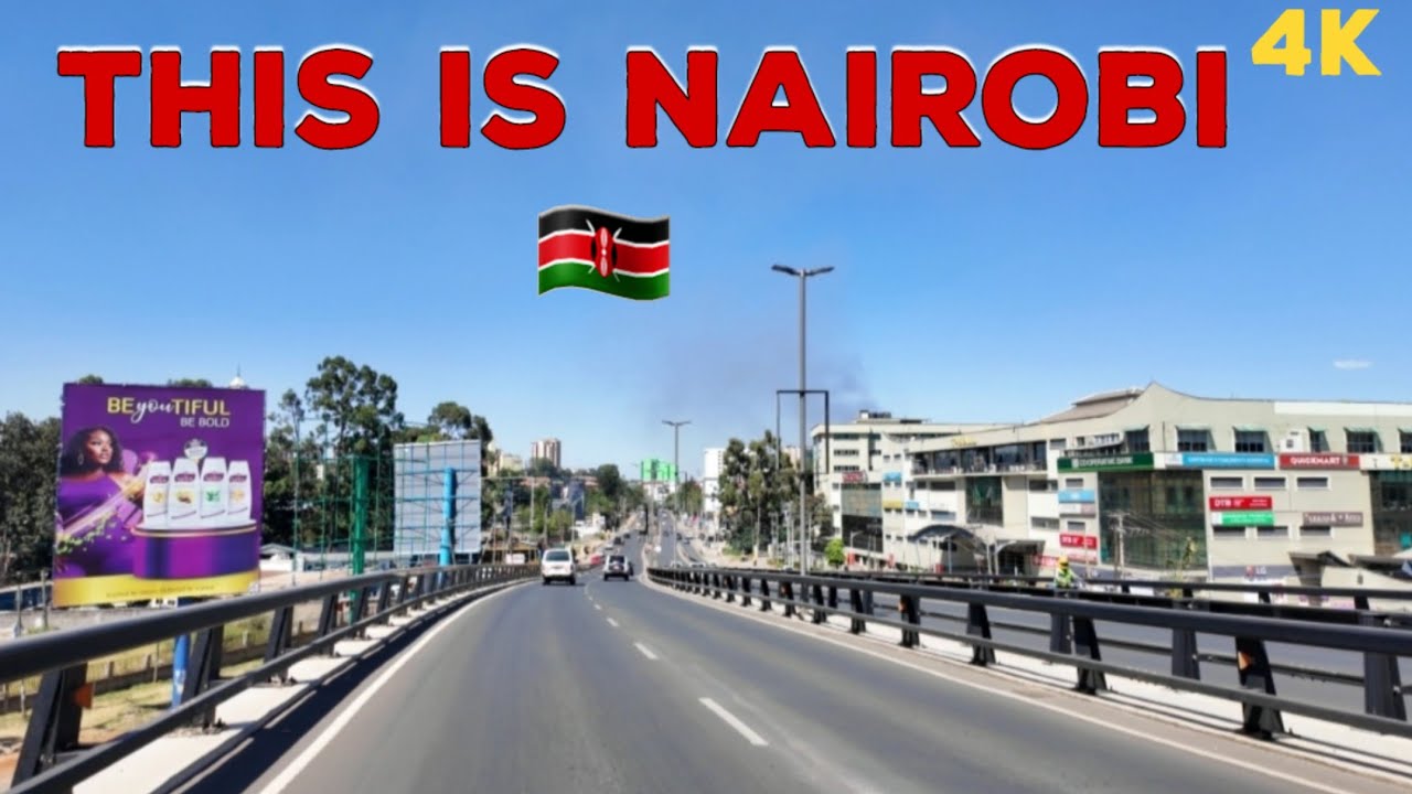 SCENIC DRIVE IN NAIROBI: Lang'ata Road to Thika Road  in 2025.
