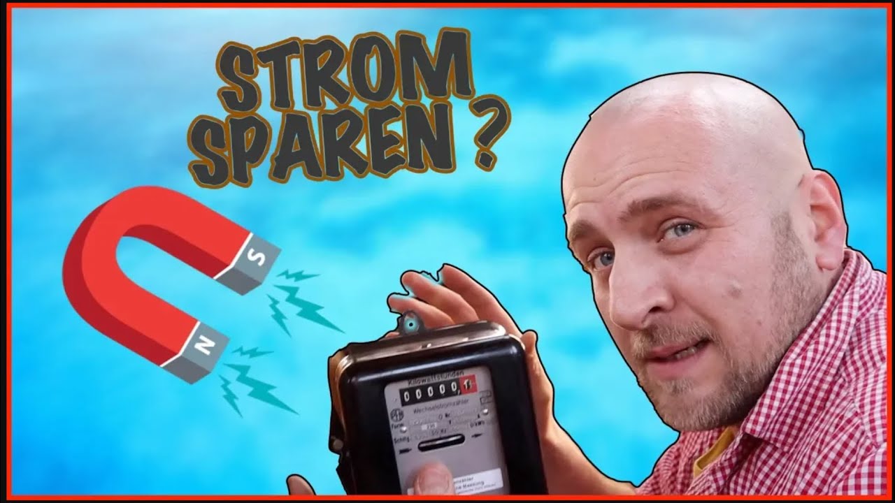 ✅ STROMZÄHLER MIT MAGNET ANHALTEN Stromkosten damit SPAREN ?