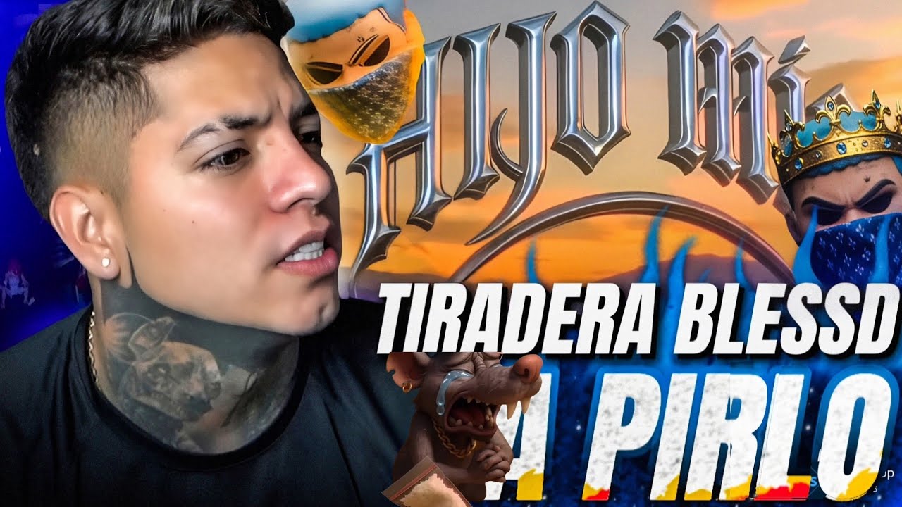VIDEO REACCION/ BLESSD LE RESPONDE A PIRLO🐭 #zwarror 