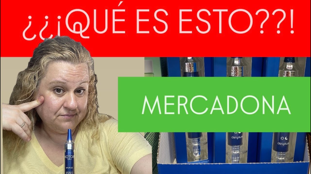 🔥 NUEVO SERUM BOTOX 🔥 MERCADONA 🔥LO PONGO A PRUEBA.