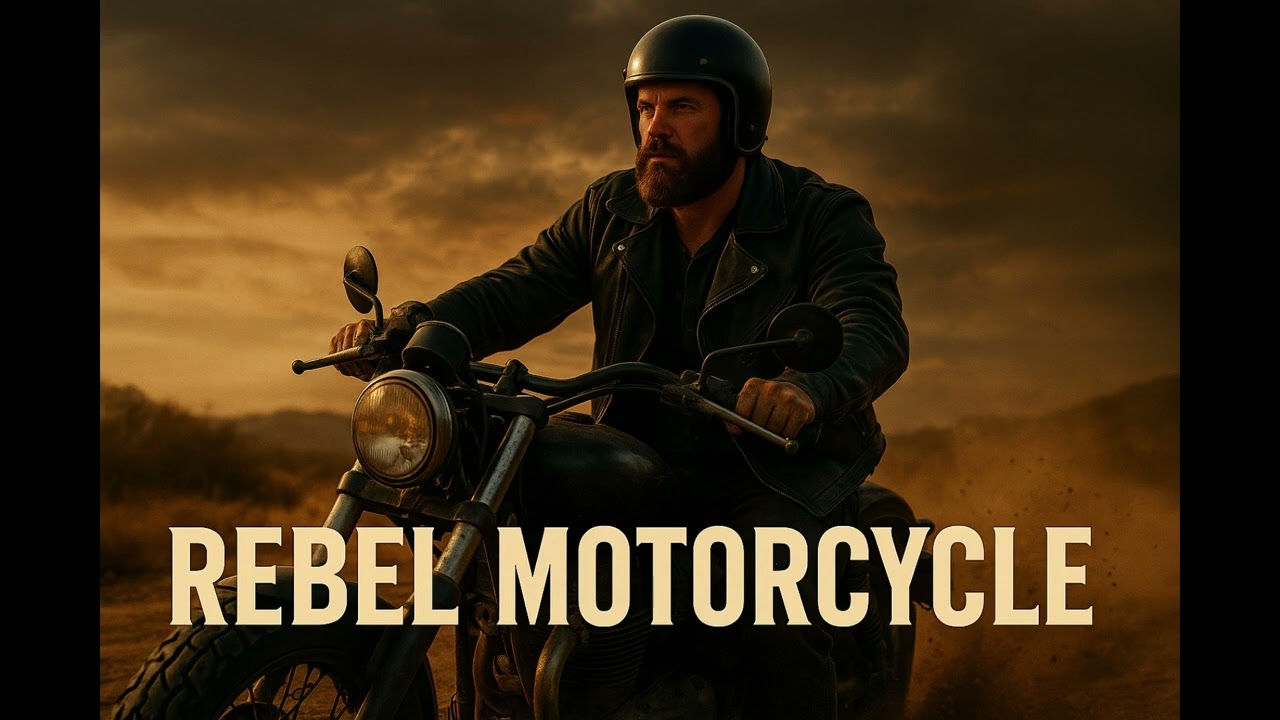 REBEL MOTORCYCLE &ndash; AI Hard Rock & Blues Rock Anthem