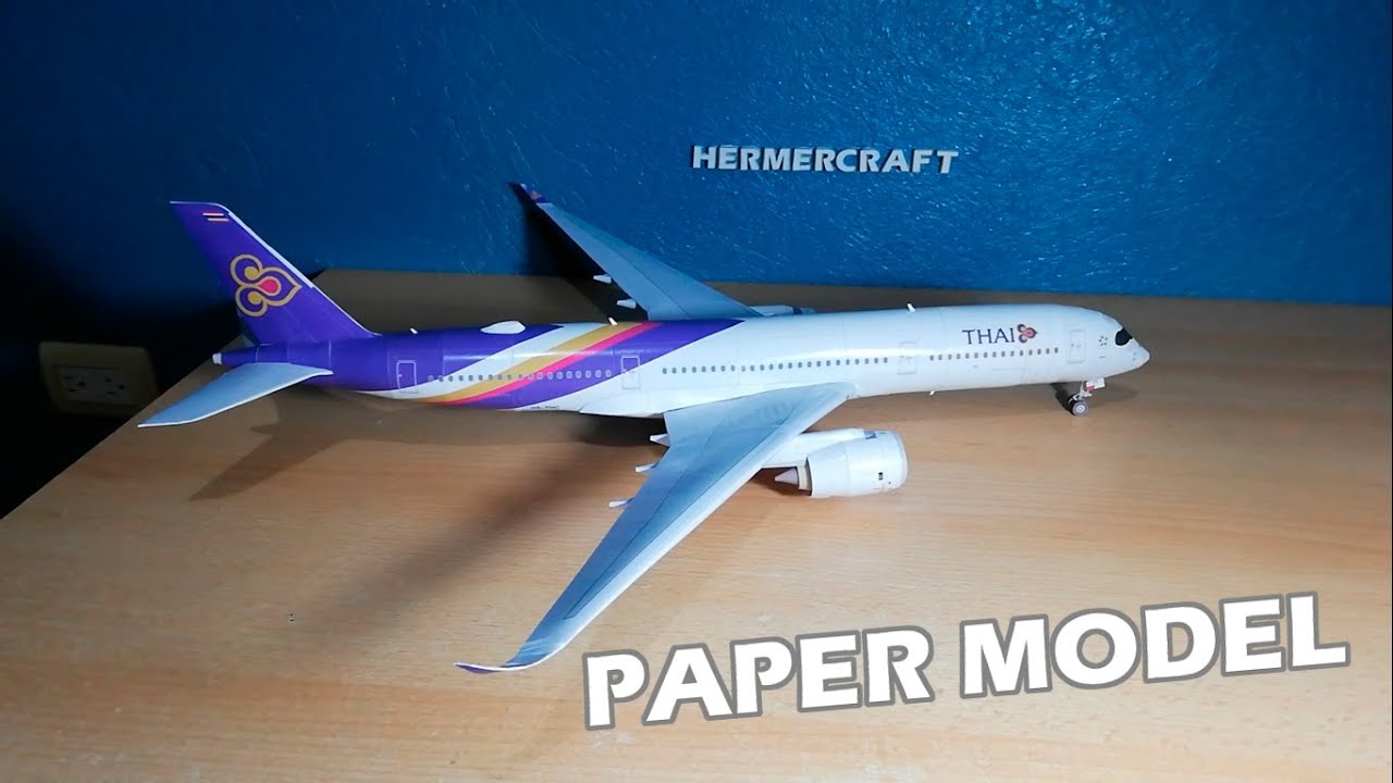 Thai A350-900 Papercraft