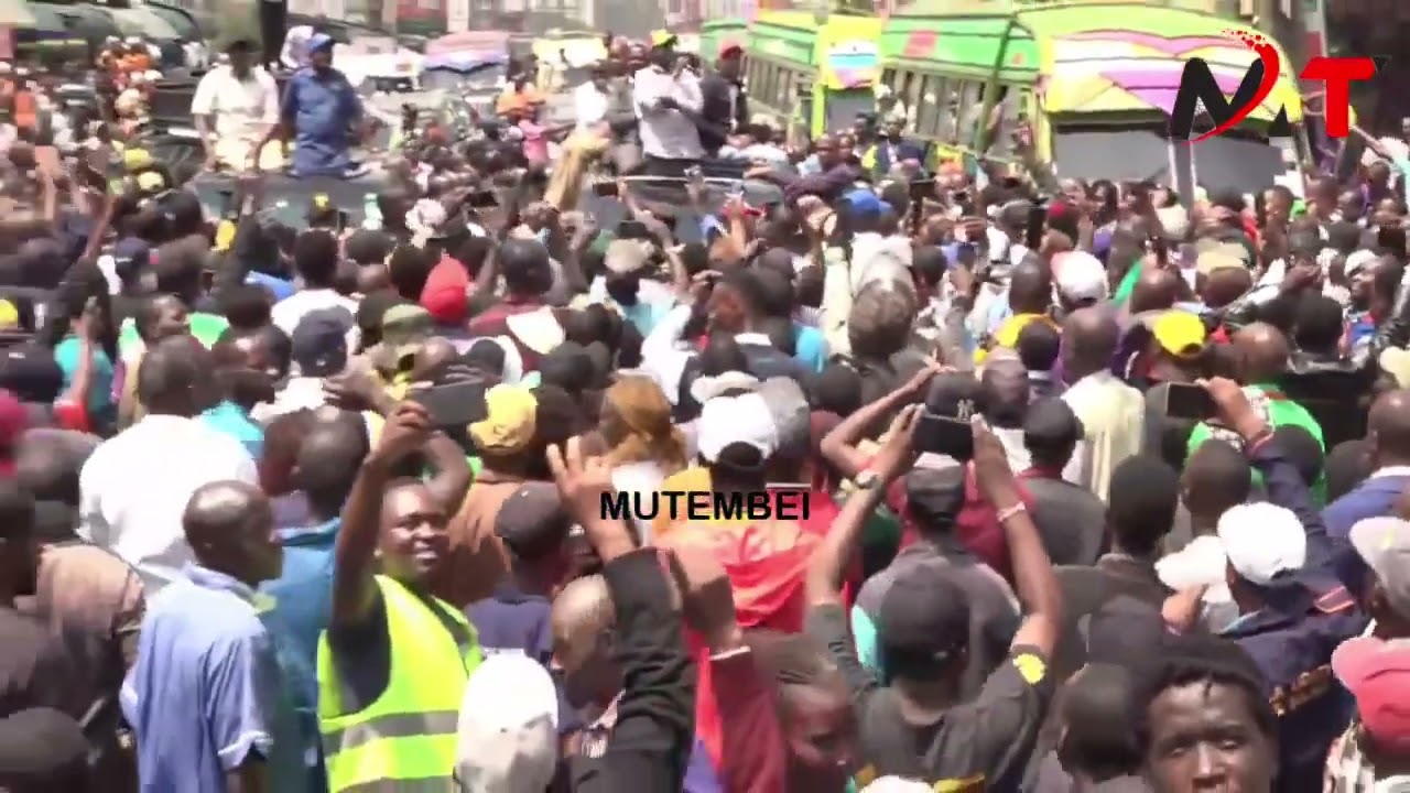 ATI RUTO ANATUMIA SIFUNA POLISI WAMKULISHE TEARGAS