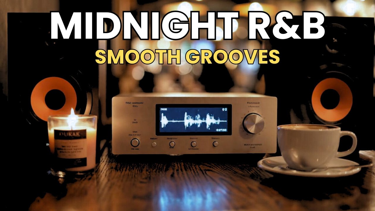 Soothing R&B Instrumentals 🌙 Midnight City Atmosphere for Focus & Productivity 🧠