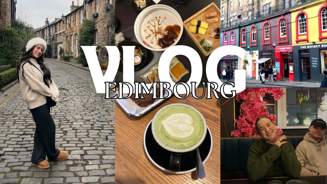 MON PREMIER VOYAGE SEULE I VLOG EDIMBOURG 🏴󠁧󠁢󠁳󠁣󠁴󠁿