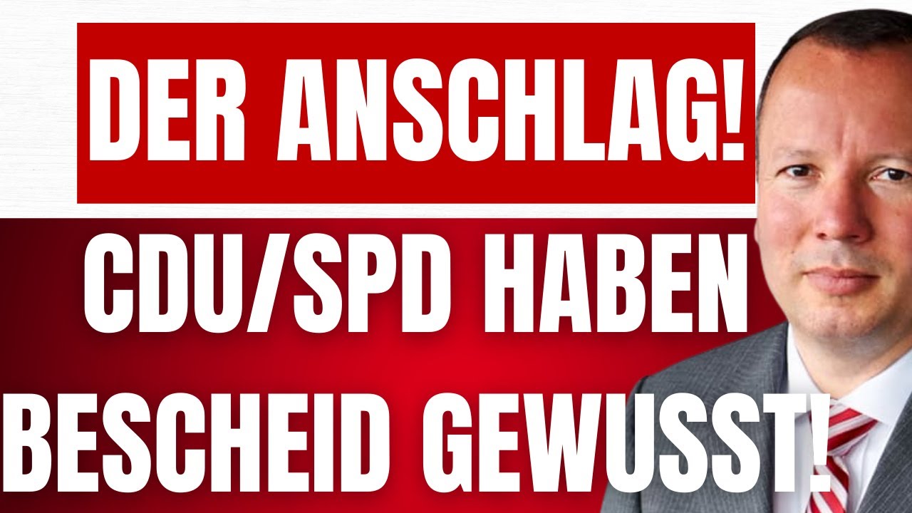 KRALL: CDU/SPD wussten &uuml;ber Anschlag auf BERLINER STROMNETZ Bescheid! - Das ist STAATSTERROR!