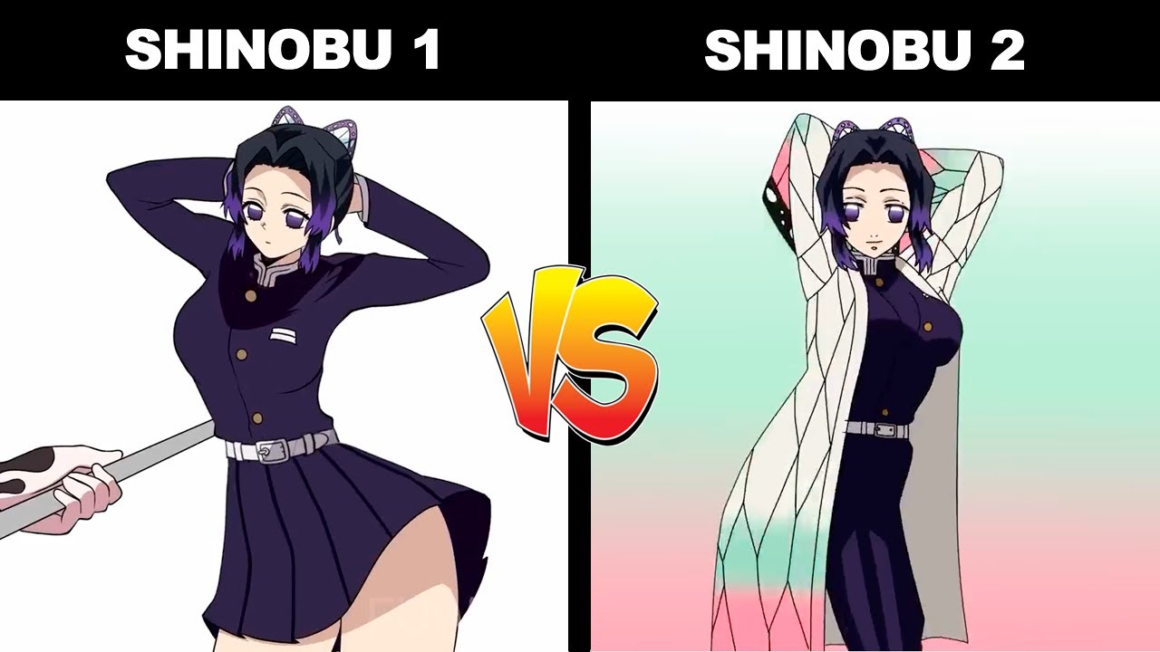 Zero Two Dodging Meme - Shinobu vs Shinobu