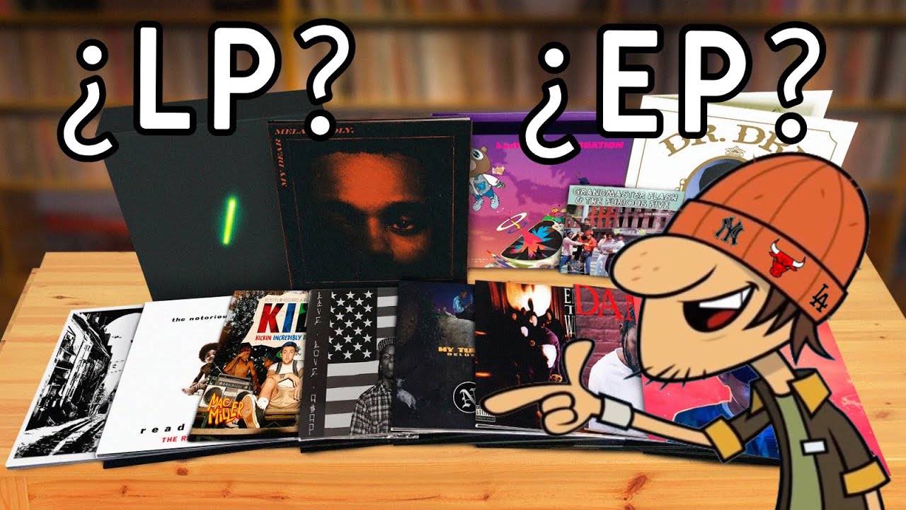DIFERENCIA entre LP, EP, MIXTAPE y otros.