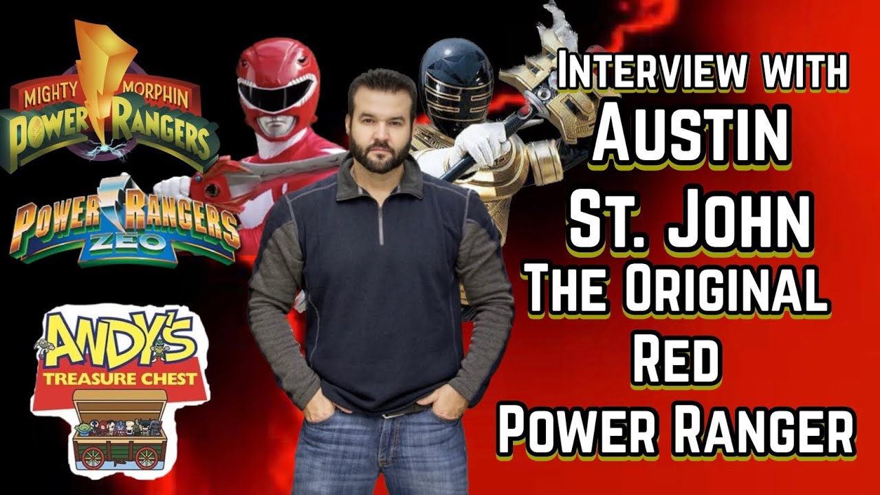 Interview with Austin St. John: The Original Red Mighty Morphin Power Ranger & Gold Zeo Ranger