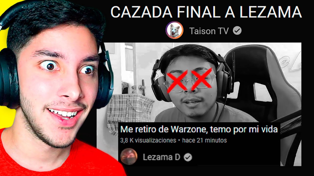 CAZADA FINAL a LEZAMA con HACKS (se retira de WARZONE) - Kesto