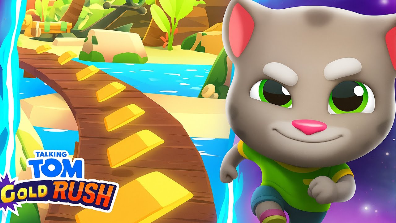 Talking Tom Gold Run Gameplay/ Walkthrough Part 54(FHD) Full Screen