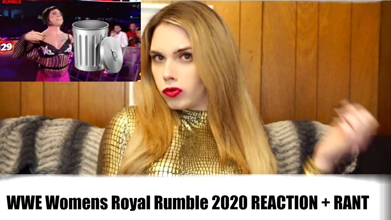 WWE WOMENS ROYAL RUMBLE 2020 LIVE REACTION & RANT