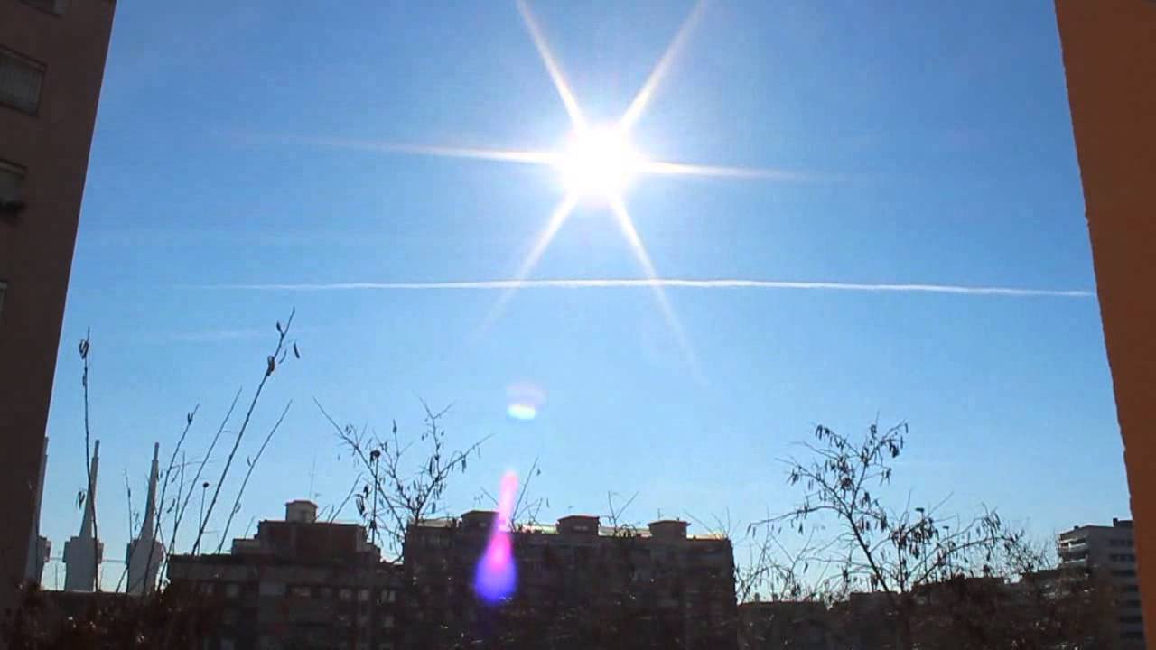 sol a camara rapida - sun time-lapse