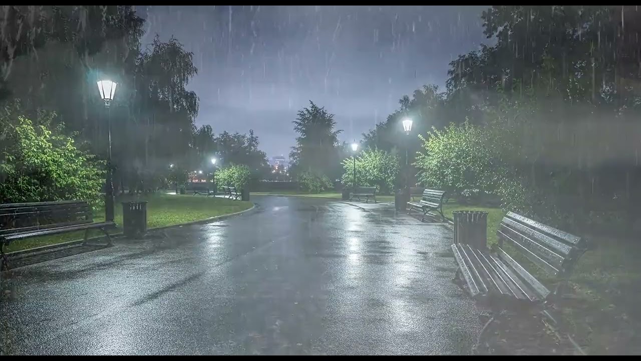 🎧 Insomnia Relief in 3 Minutes 💤 Heavy Rain & Mighty Thunder
