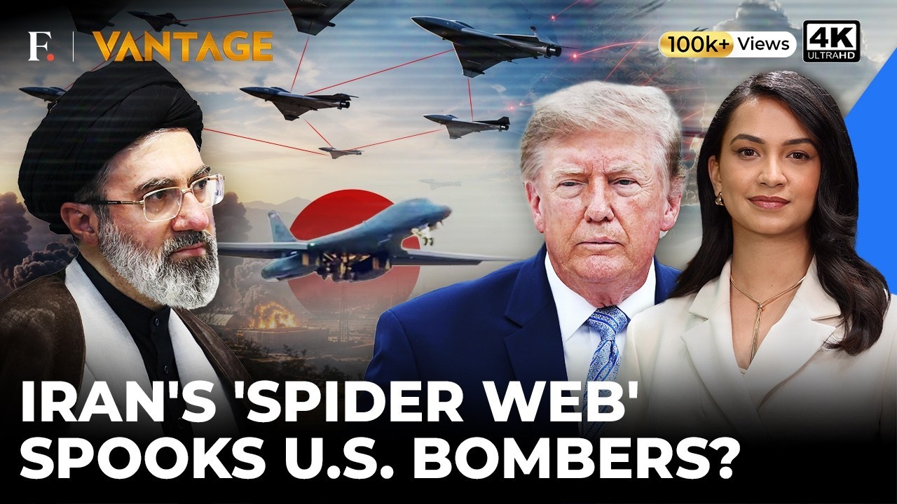 Бомбардировщики B-1 Трампа покидают базу; &laquo;Паутина&raquo; Тегерана пугает армию США | Vantage | 4K