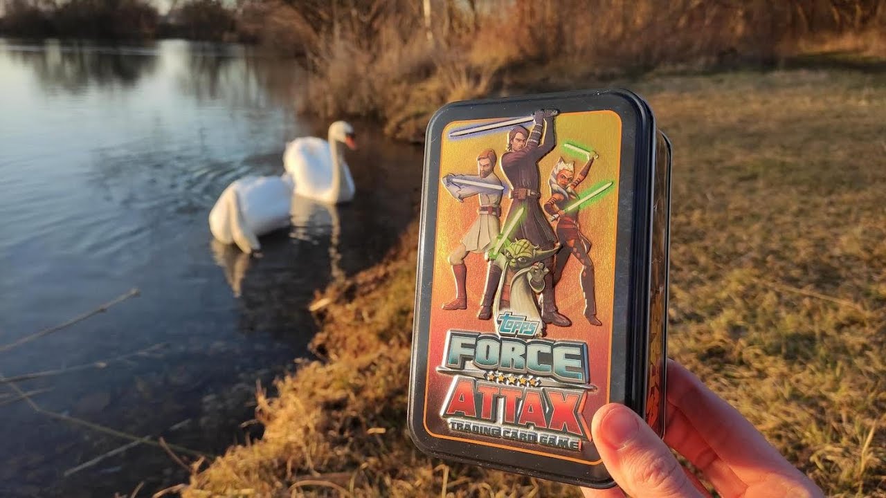 FORCE ATTAX Tin Unboxing 🔥 400 Abo Special ✨ Starwars Clonewars Serie 4