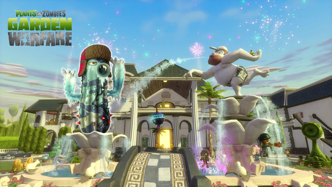 Wall-nut Hills  - Plants Defend -  Gardens & Graveyards - PVZ Garden Warfare