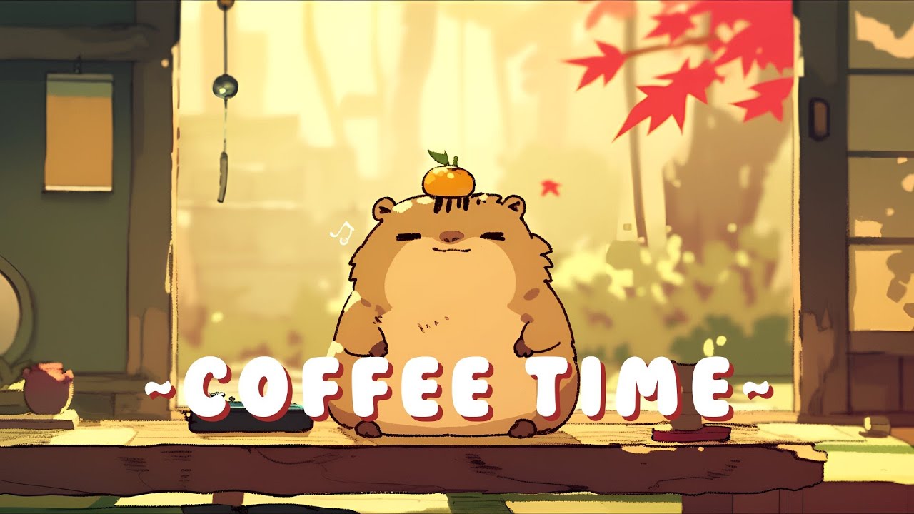 Capybara Chill Radio | Relaxing Music for Work/Study 🦫 🎧 ✨