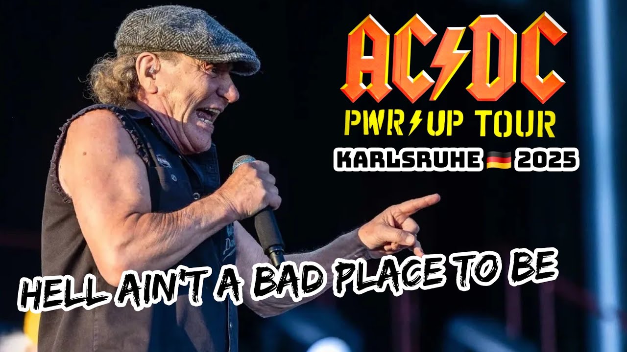 AC/DC - HELL AIN'T A BAD PLACE TO BE live in Karlsruhe (17.08.2025) | 