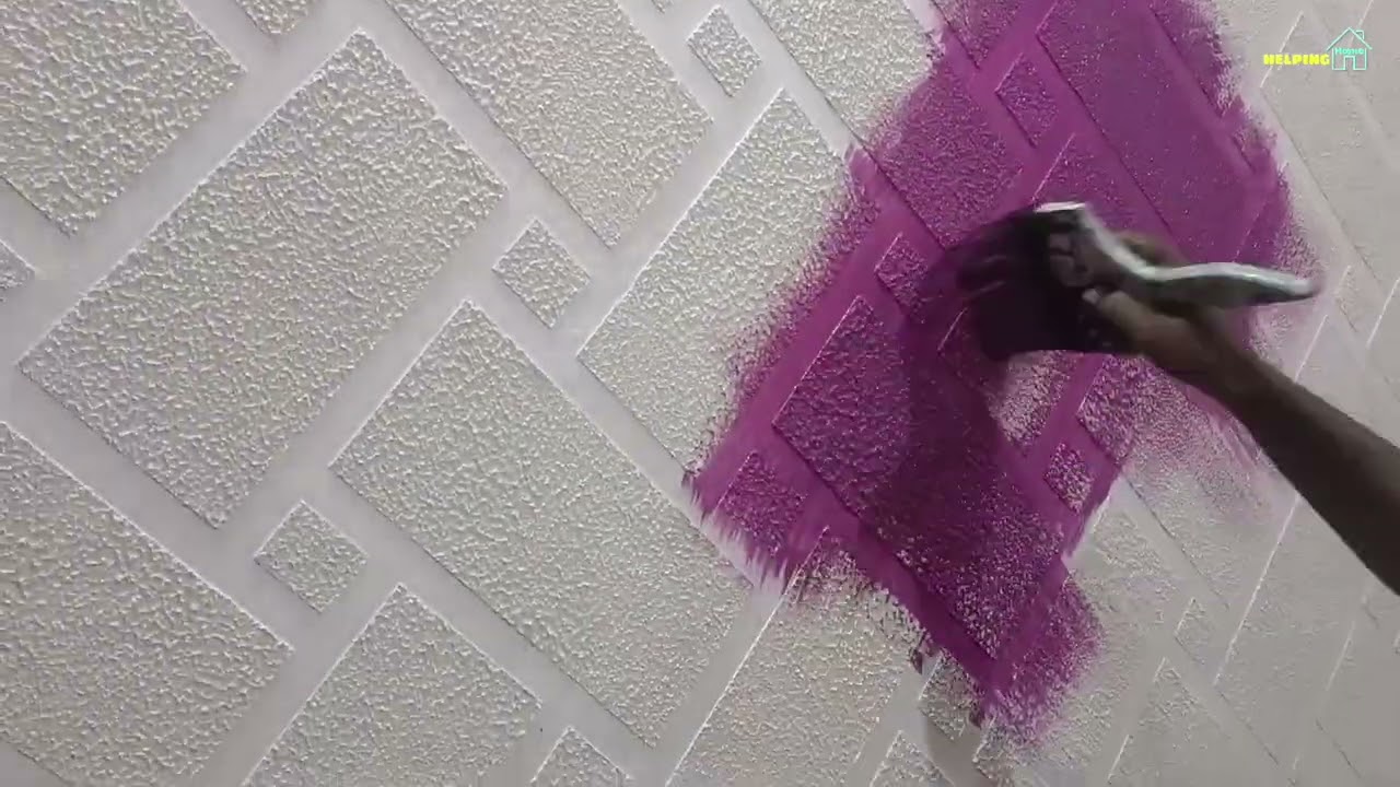 Wall putty texture | latest wall putty texture ideas for livingroom | Bricks wall texture