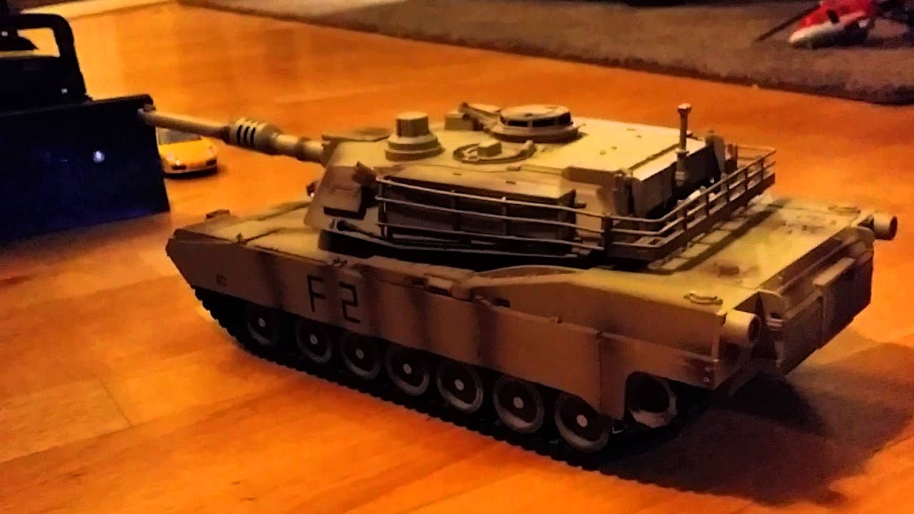 XQ toys M1A2 Abrams 1/24 rc tank