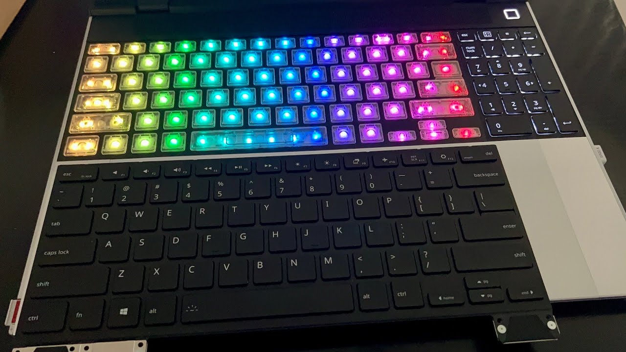 Framework 16 RGB Clear ANSI Keyboard First Impressions