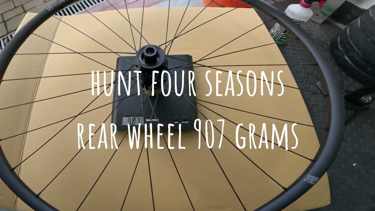 Are my Hunt 4 season gravel wheels a Black Friday bargain? #gravelbike #gravelwheels