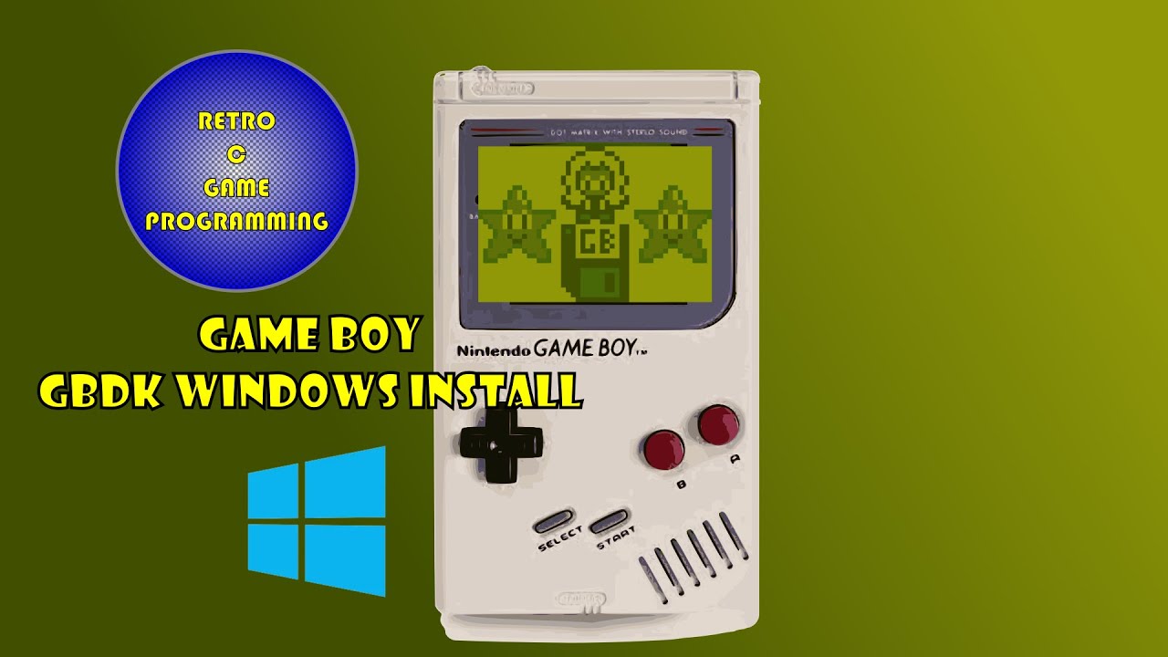 Gameboy Programming in C - How to Setup GBDK 2020 on Windows 11