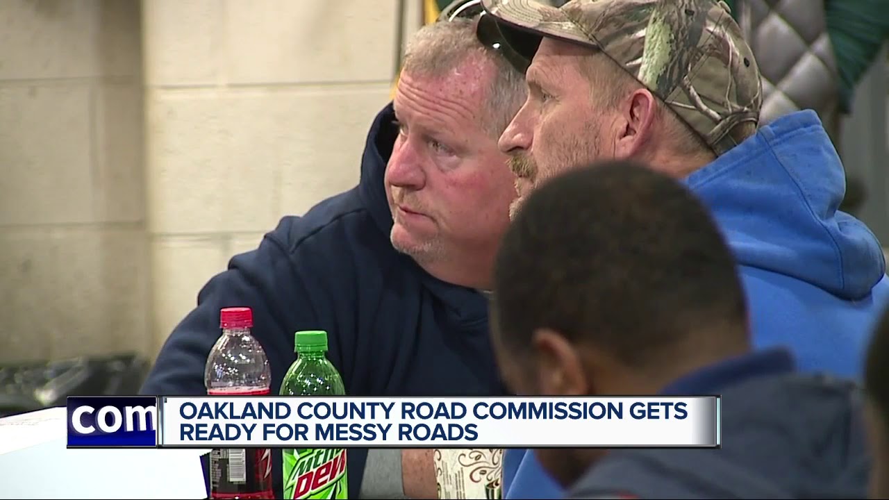 Oakland County Road Commission gets ready for messy roads