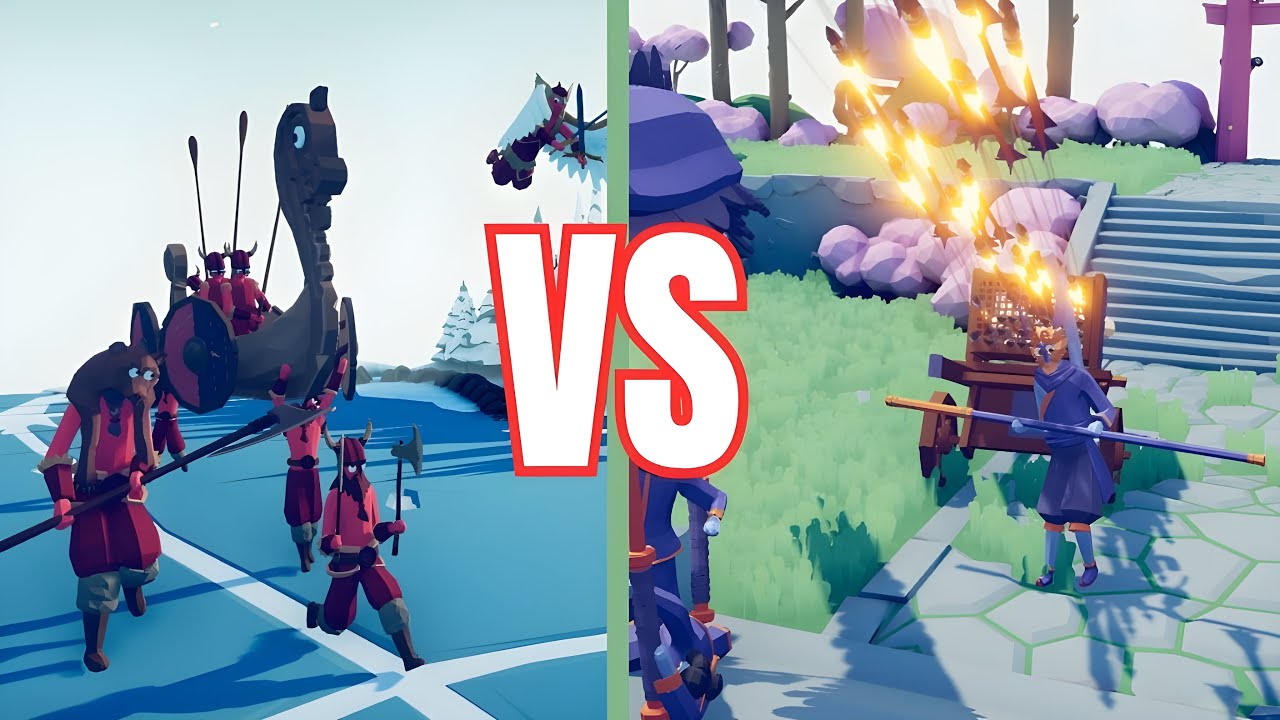 Ultimate VIKING vs DYNASTY – Realistic Physics Battle Simulation