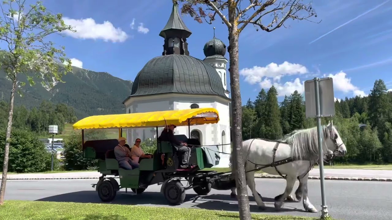 Leutasch, Seefeld, Friedensglocke in Tirol, AUSTRIA