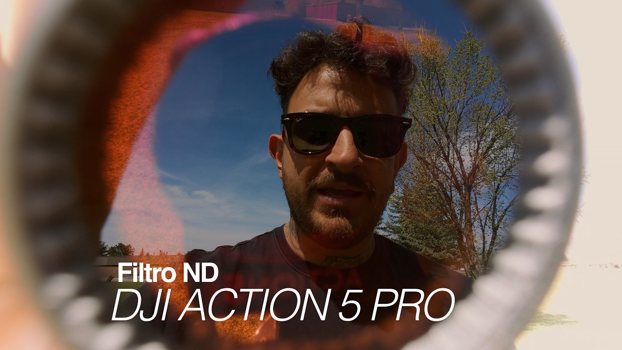 DJI ACTION 5 PRO tamb&eacute;m pode ser Cinematogr&aacute;fica com Filtro ND