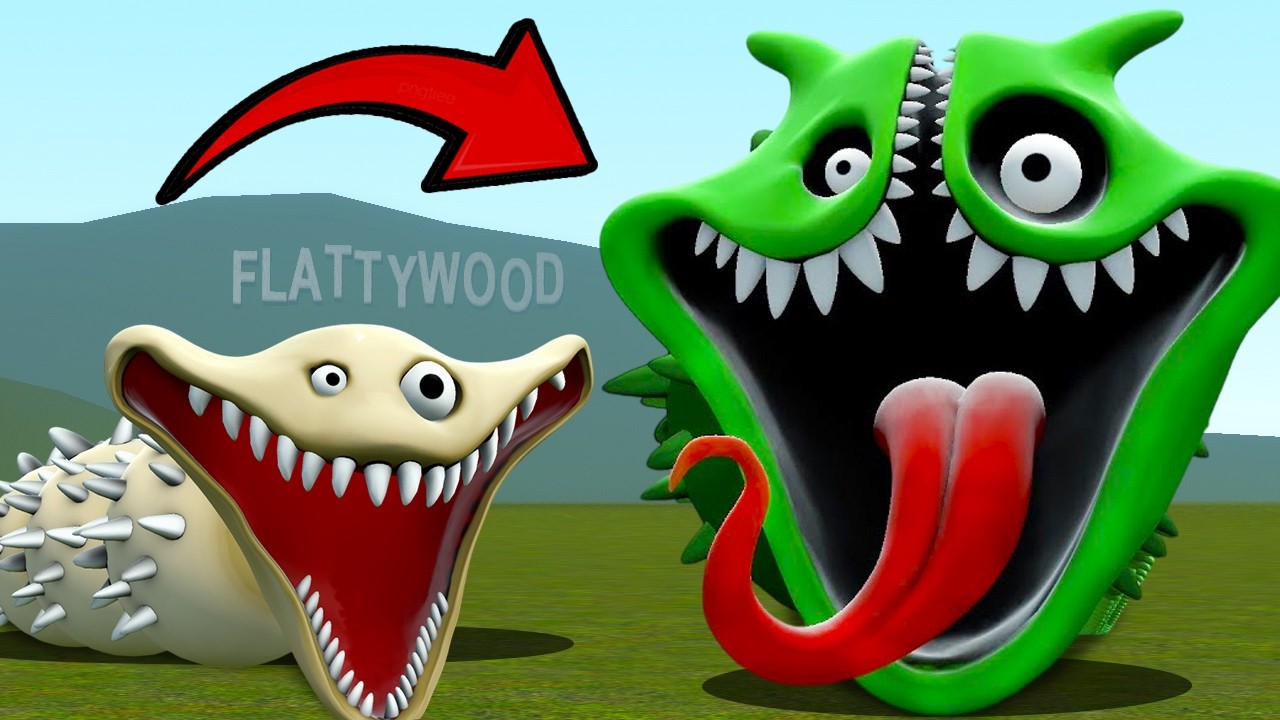NEW EVOLUTION OF ROBLOX HUNGRY WORM In Garry's Mod!