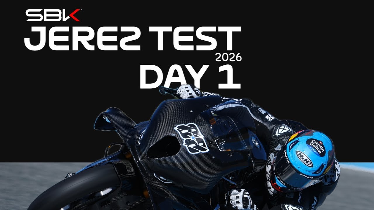 🔴 LIVE WorldSBK Jerez Test 2026 Tracking Timing Data DAY 1