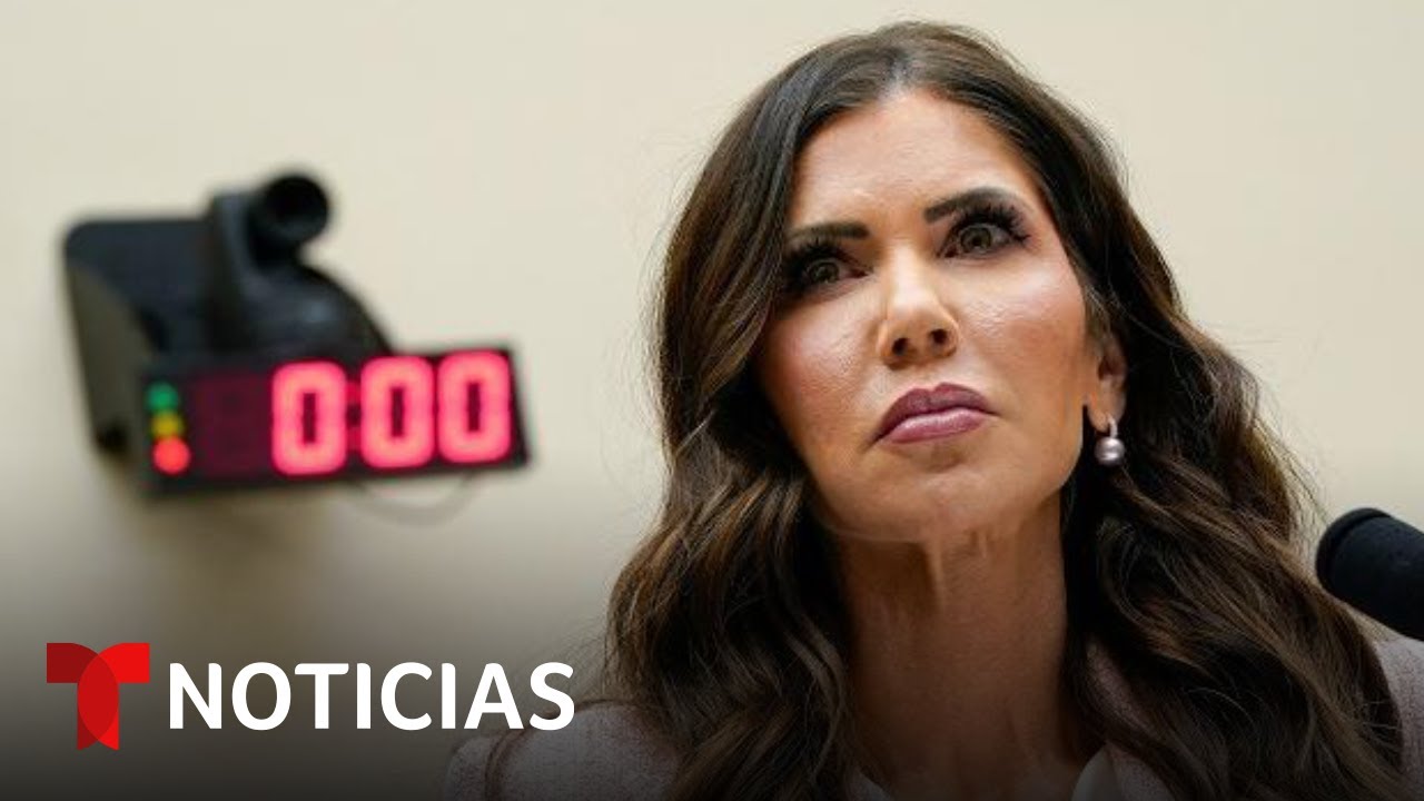 EN VIVO: Trump anuncia la salida de Kristi Noem como secretaria de Seguridad Nacional