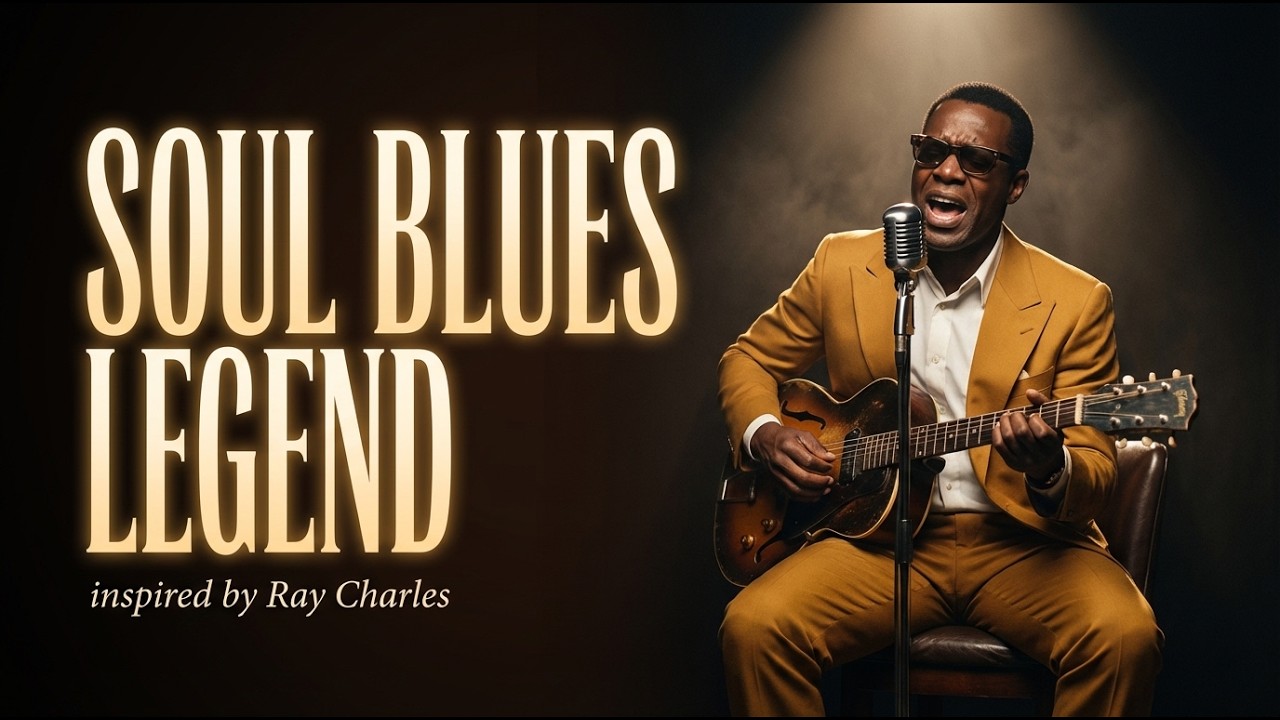 Soul Blues Legend | Songs Inspired by Ray Charles, Otis Redding & Sam Cooke  | Timeless & Retro