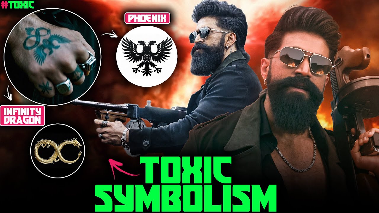Toxic: Introducing Raya Teaser Breakdown | Hidden Details: Phoenix,Dragon & Yash's True Nature