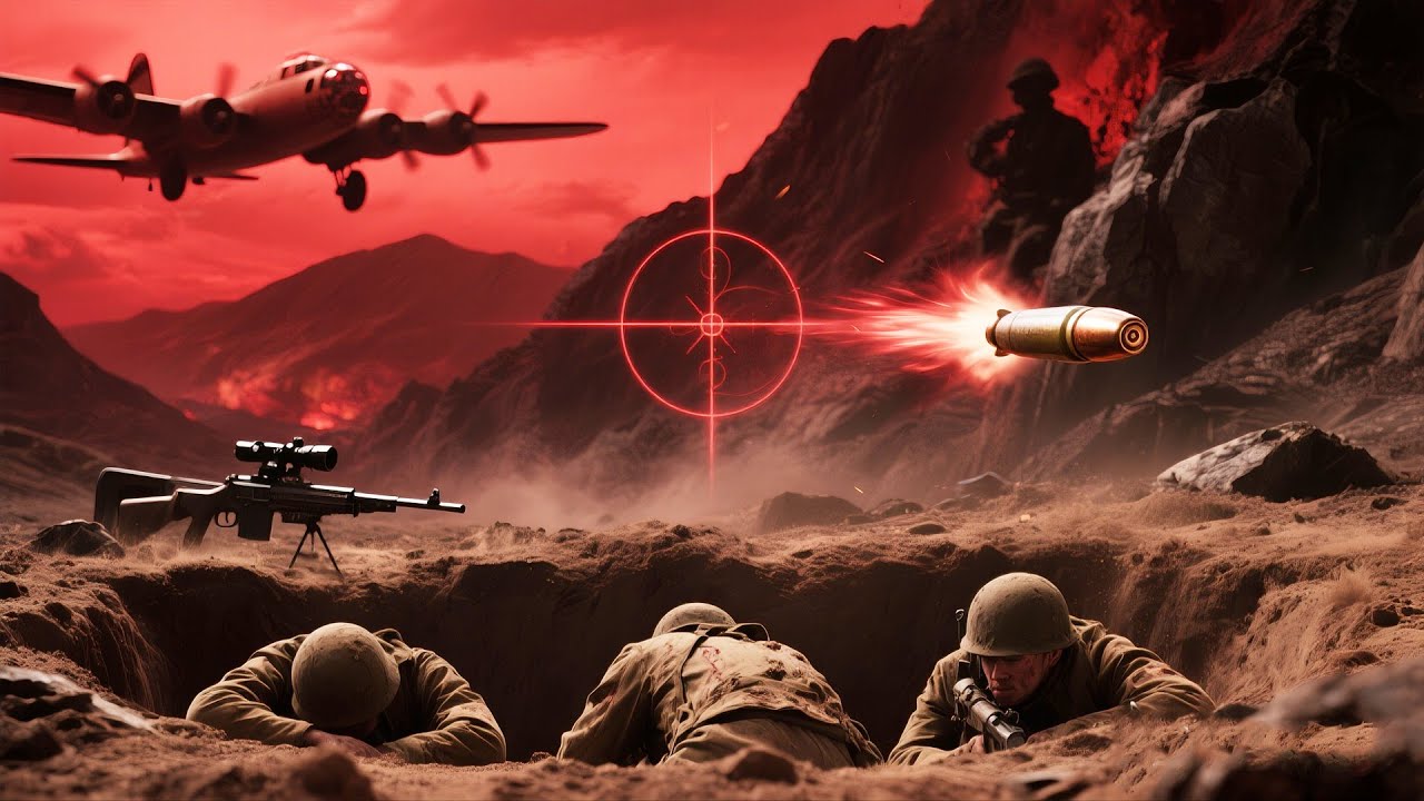 美軍空襲砲火遮天，我軍隱忍未發，卻因一狙擊手暴露被志願軍神槍手瞬間逆轉！| 戰火功夫堂Action Theater
