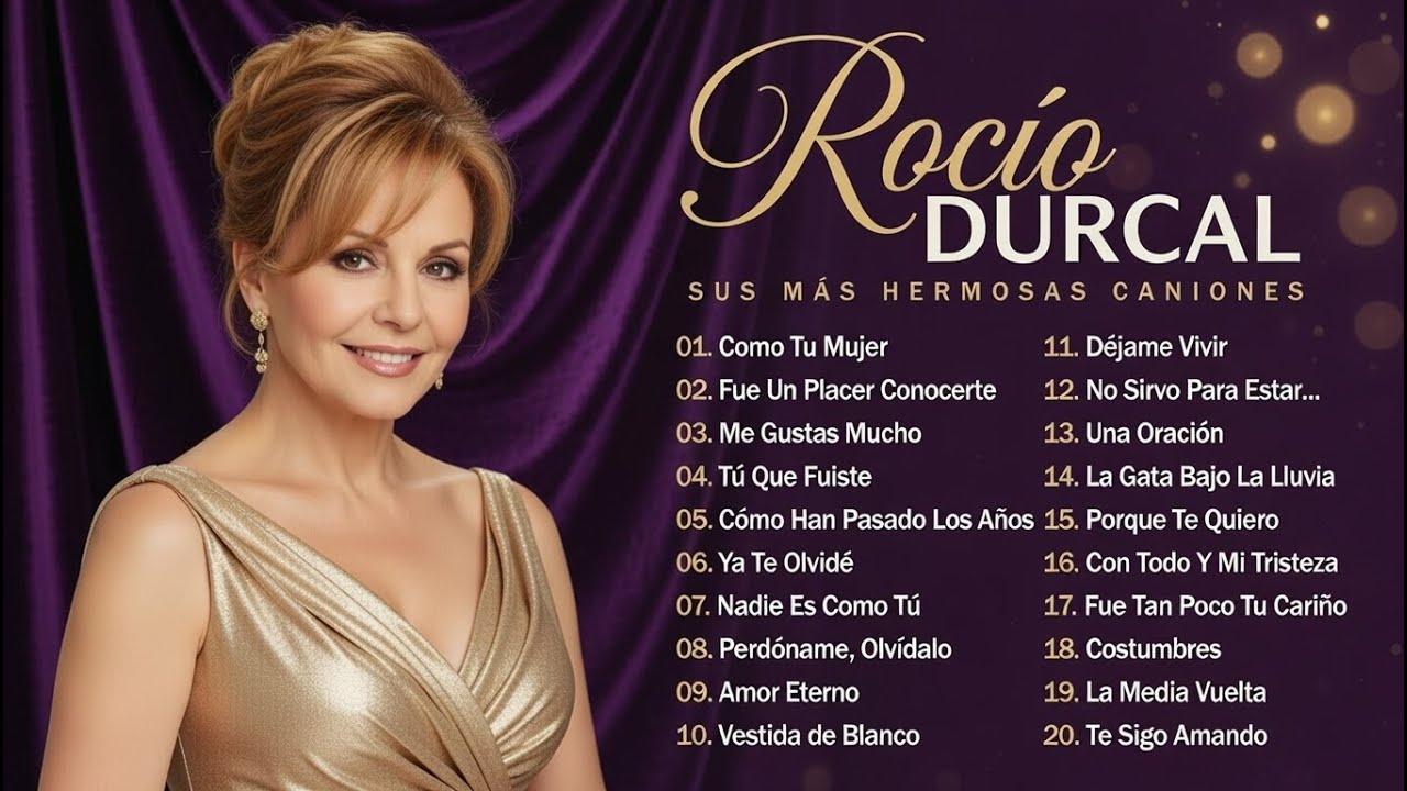 Rocio Durcal Grandes Exitos - Rocio Durcal Sus Mejores Canciones - Puras Romanticas Viejitas #s16