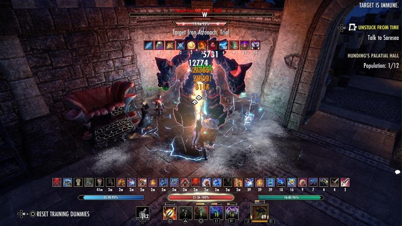 ESO EC Necromancer Double Staves 100k u40