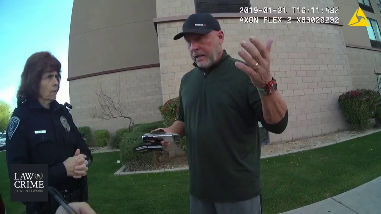 RAW:  Charles Vallow with Gilbert PD 1/31/19 at Hotel