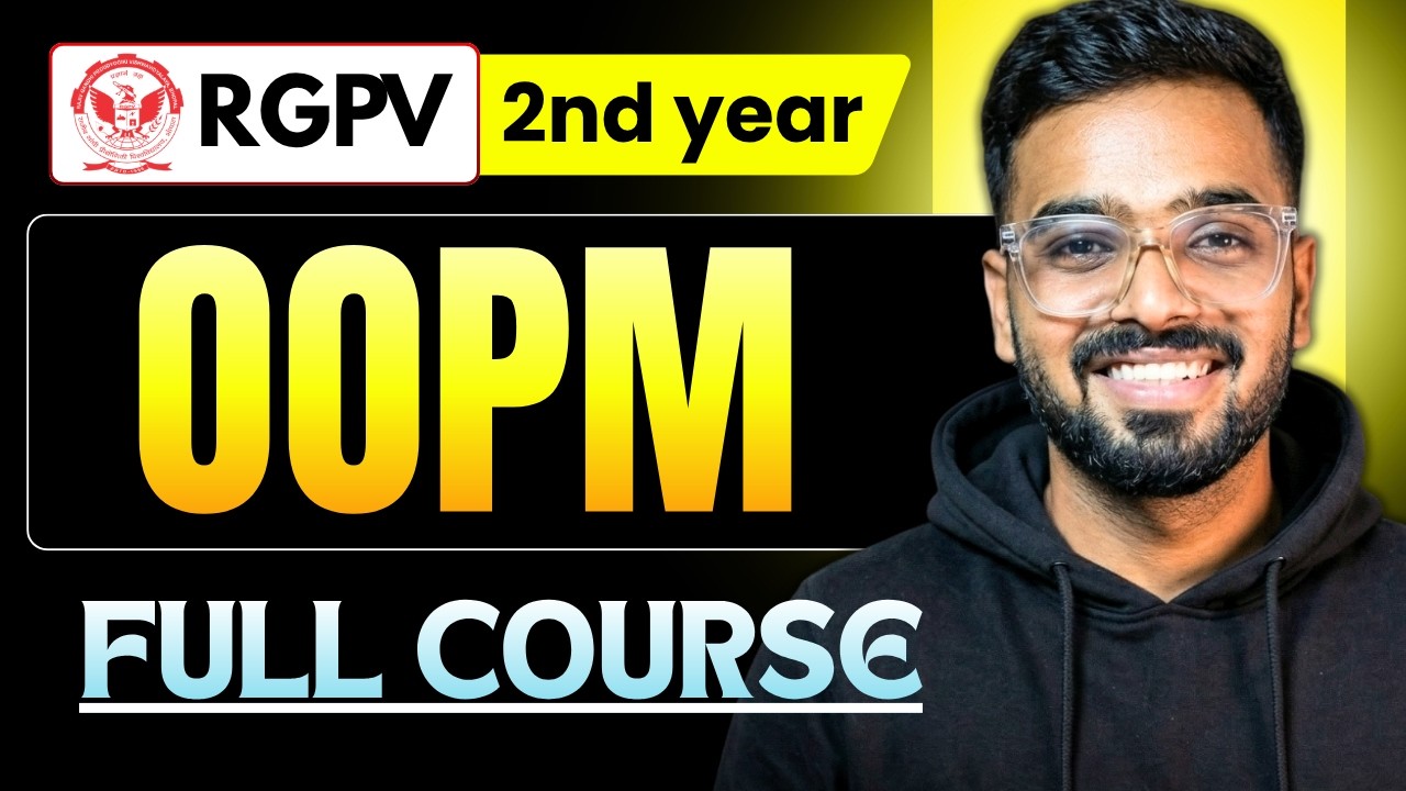 RGPV OOPM Syllabus Discussion | B-Tech 2nd Year Class Announcement