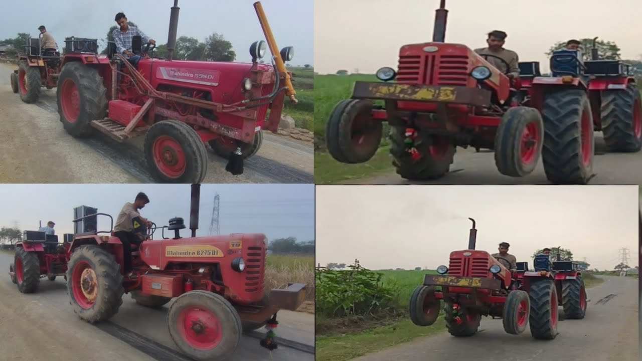MAHINDRA VS MAHINDRA 😱 ( आज तो 275 गया ) 275 vs 595 ktrnak tochan mukabala 😱Tochan with mahindra 🚜