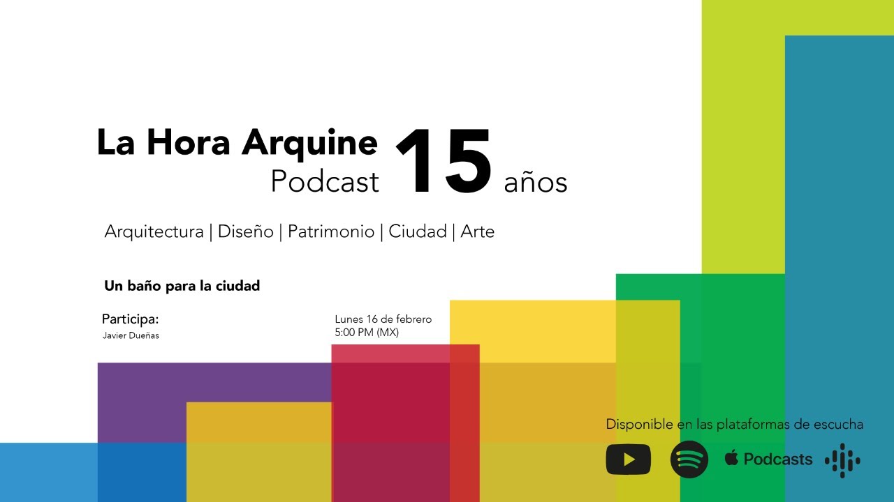 Pensar la ciudad desde el baño público con Javier Dueñas y Rodrigo Carreon