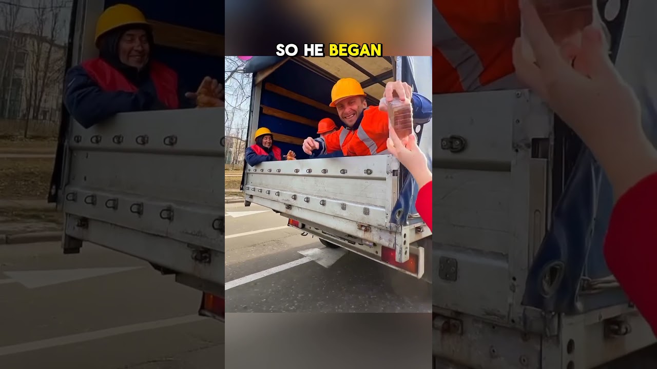Kindness On The Road   #helpinghand #respect #humanity #compassion #shortvideo