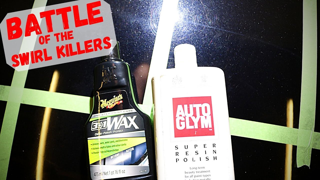 Meguiars 3in1 Wax Versus Autoglym Super Resin Polish